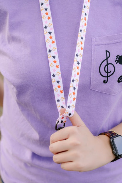 Spooky Stars Lanyard