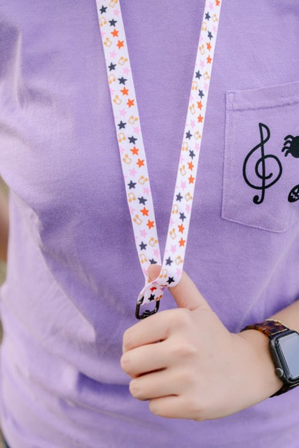 Spooky Stars Lanyard
