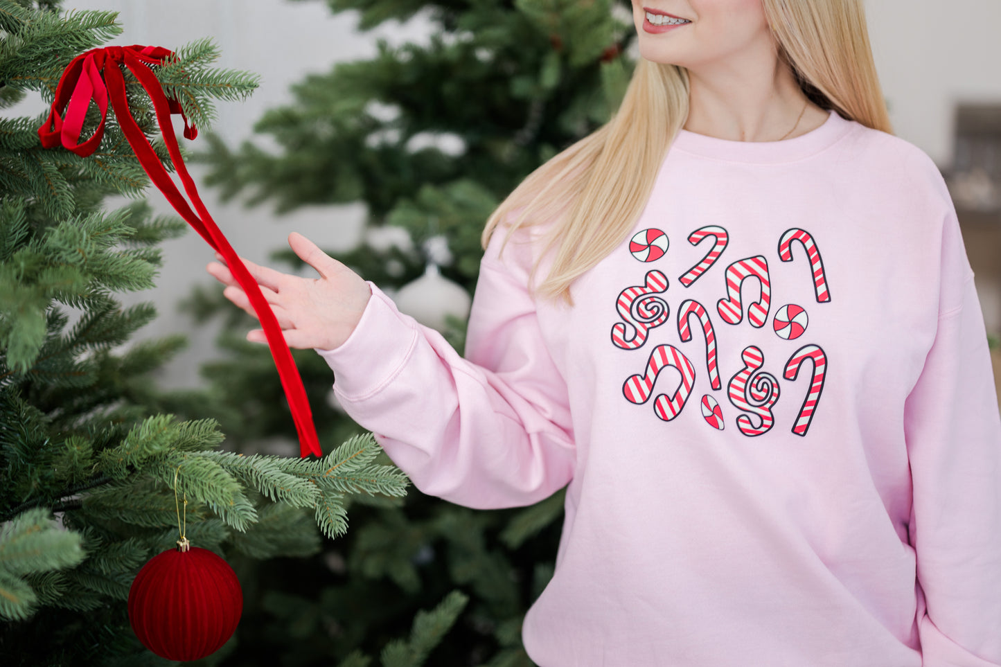Candy Cane Sweatshirt