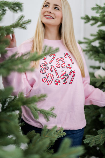 Candy Cane Sweatshirt