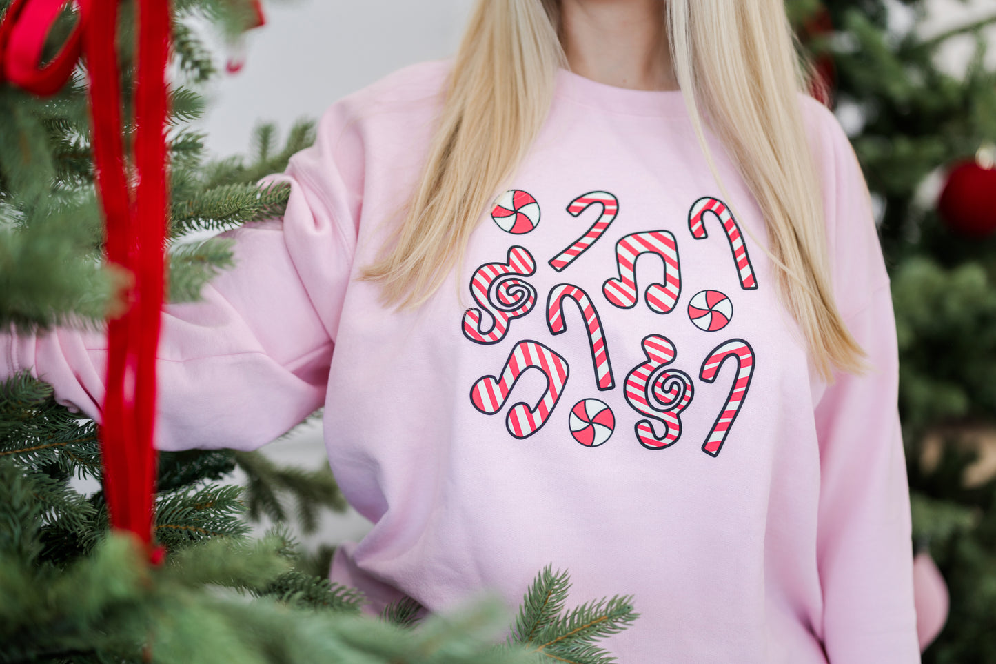 Candy Cane Sweatshirt