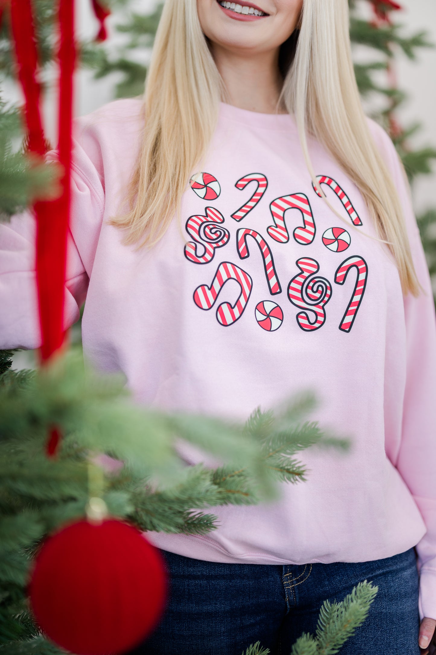 Candy Cane Sweatshirt