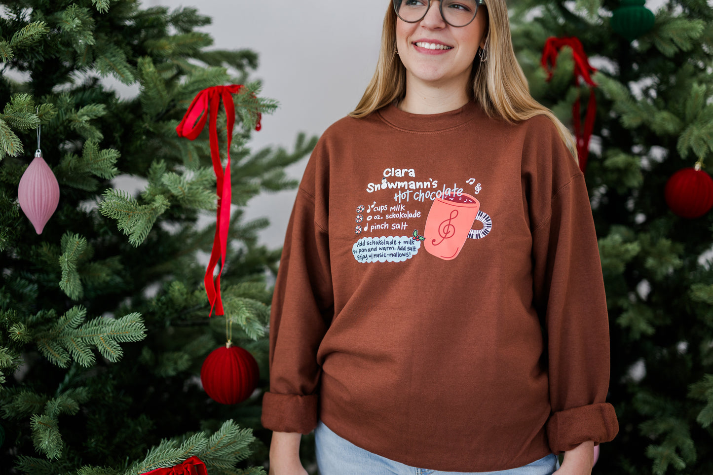 Clara Snowmann's Hot Chocolate Sweatshirt