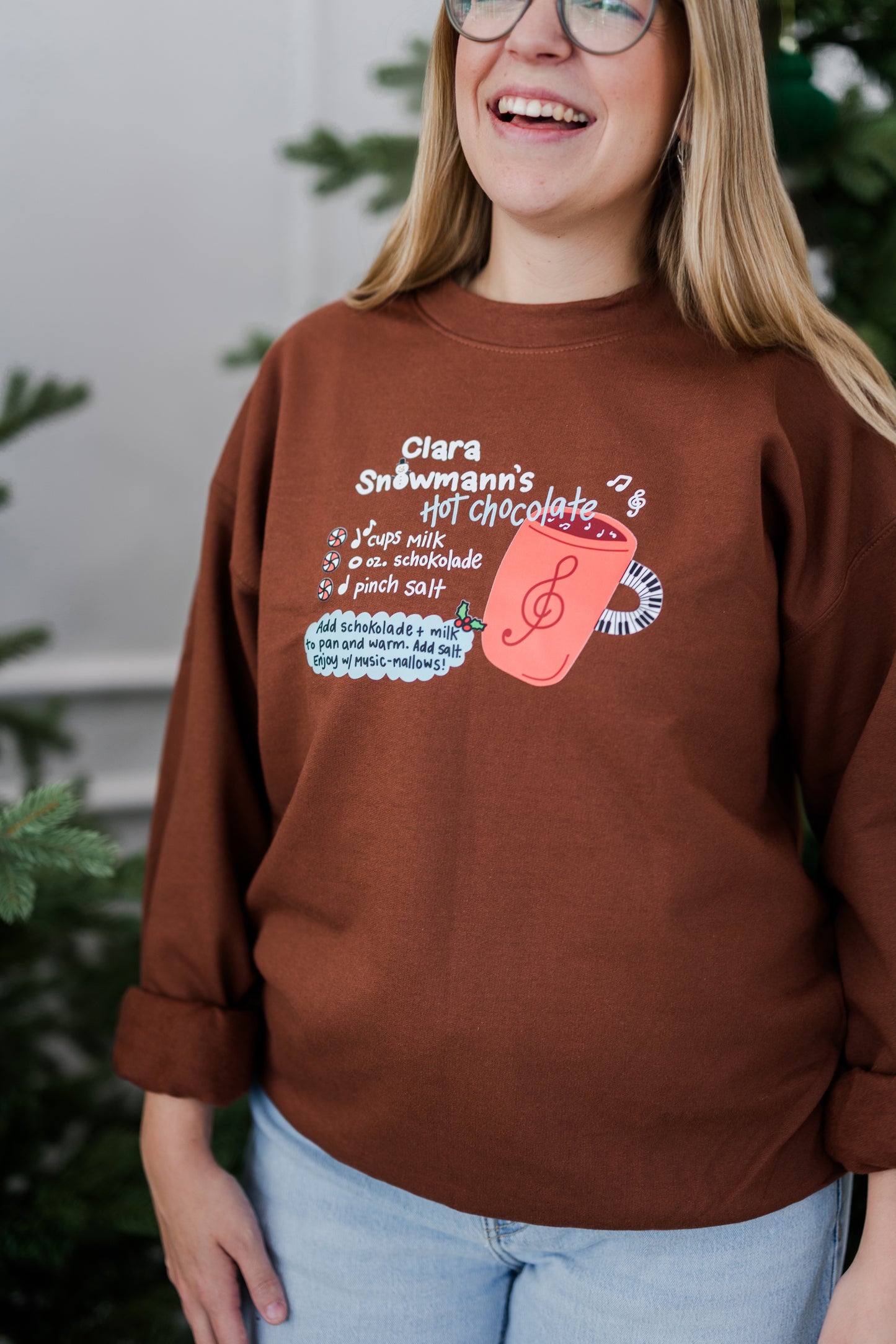 Clara Snowmann's Hot Chocolate Sweatshirt