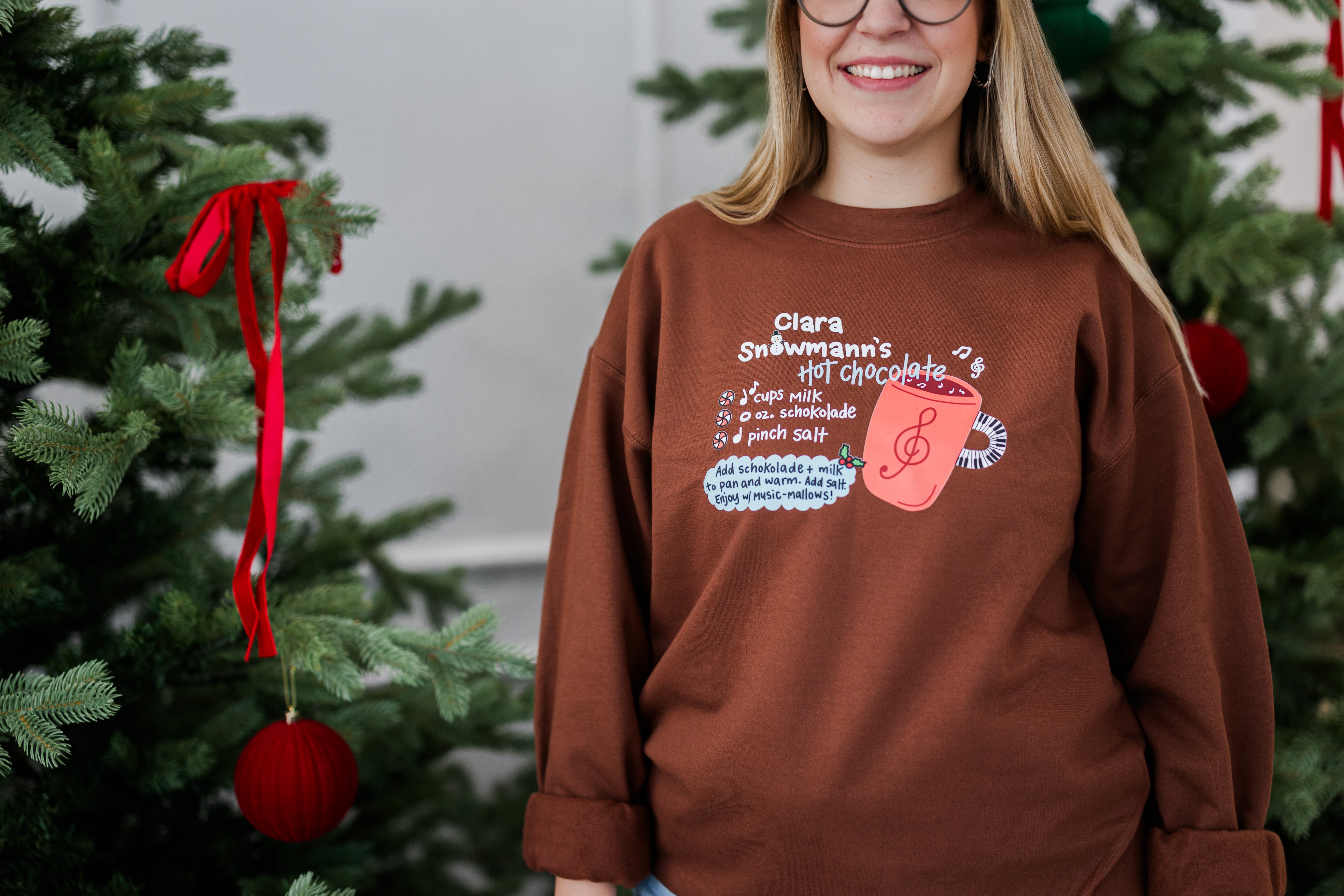 Clara Snowmann's Hot Chocolate Sweatshirt – Musically Minted