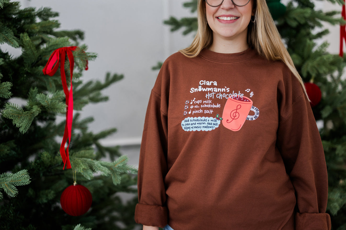 Clara Snowmann's Hot Chocolate Sweatshirt