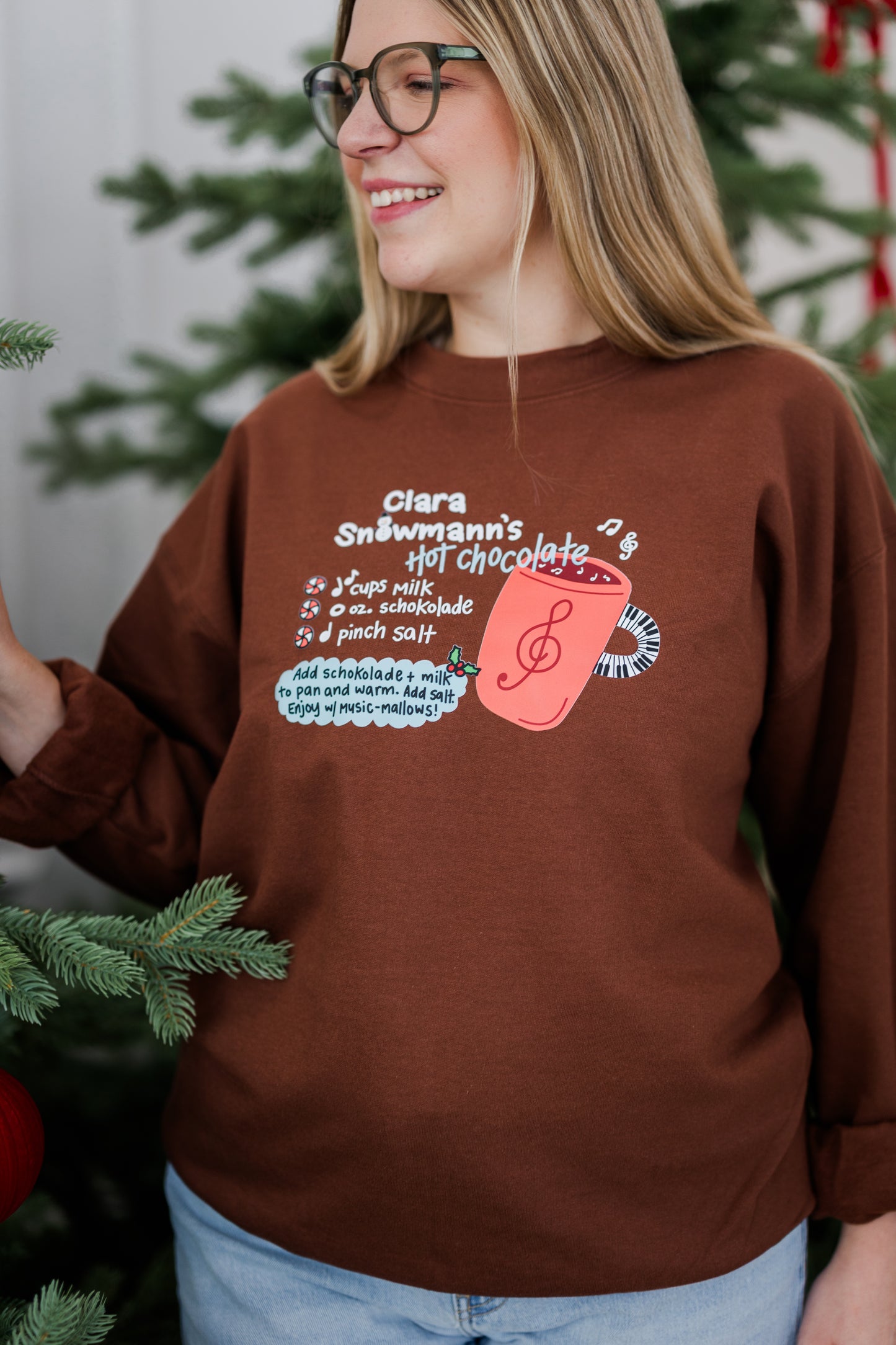 Clara Snowmann's Hot Chocolate Sweatshirt