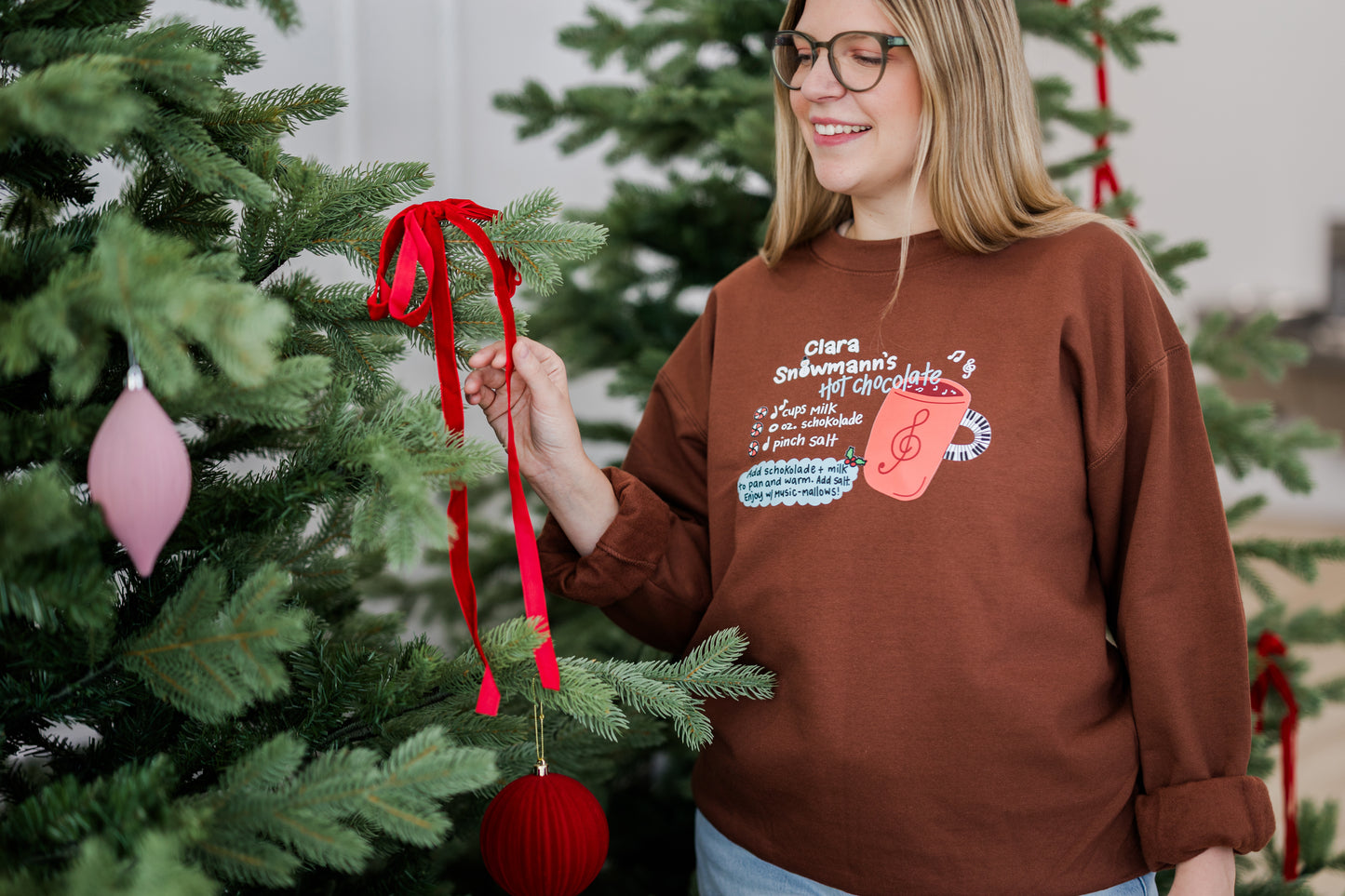 Clara Snowmann's Hot Chocolate Sweatshirt