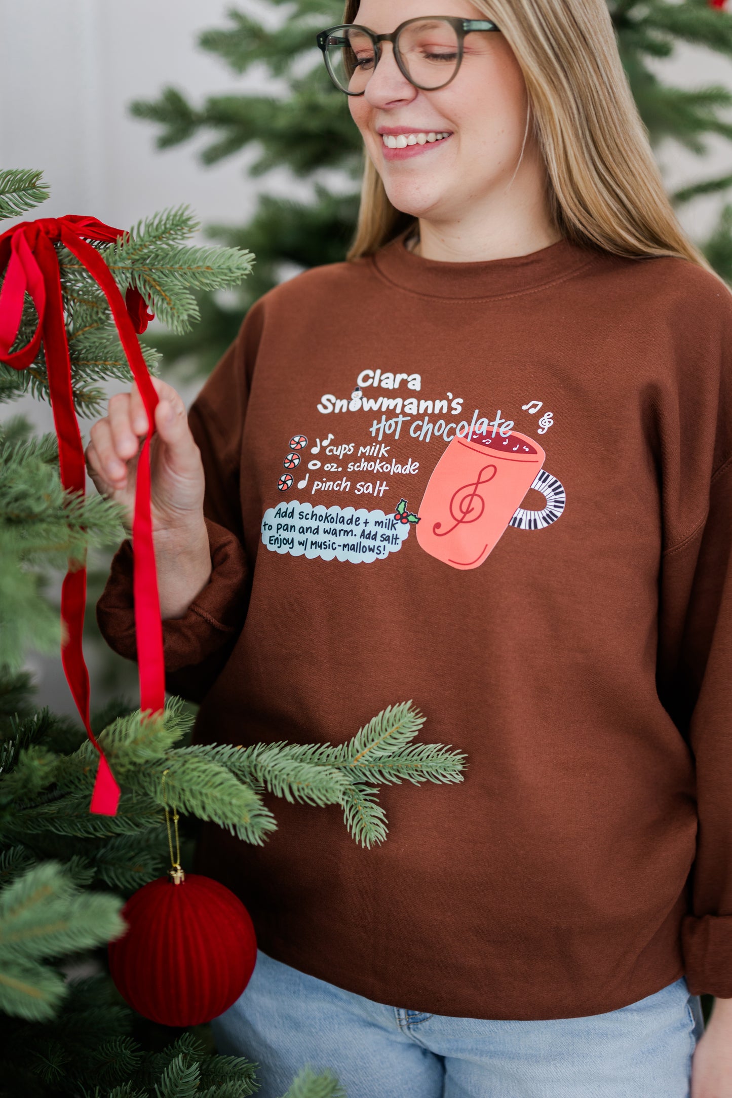 Clara Snowmann's Hot Chocolate Sweatshirt
