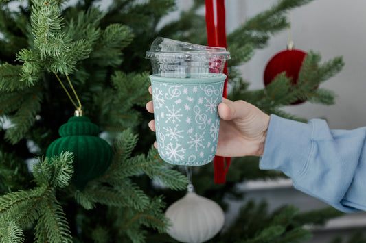 Let It Snow Coffee Coozie