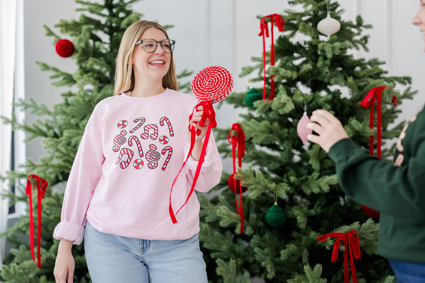 Candy Cane Sweatshirt