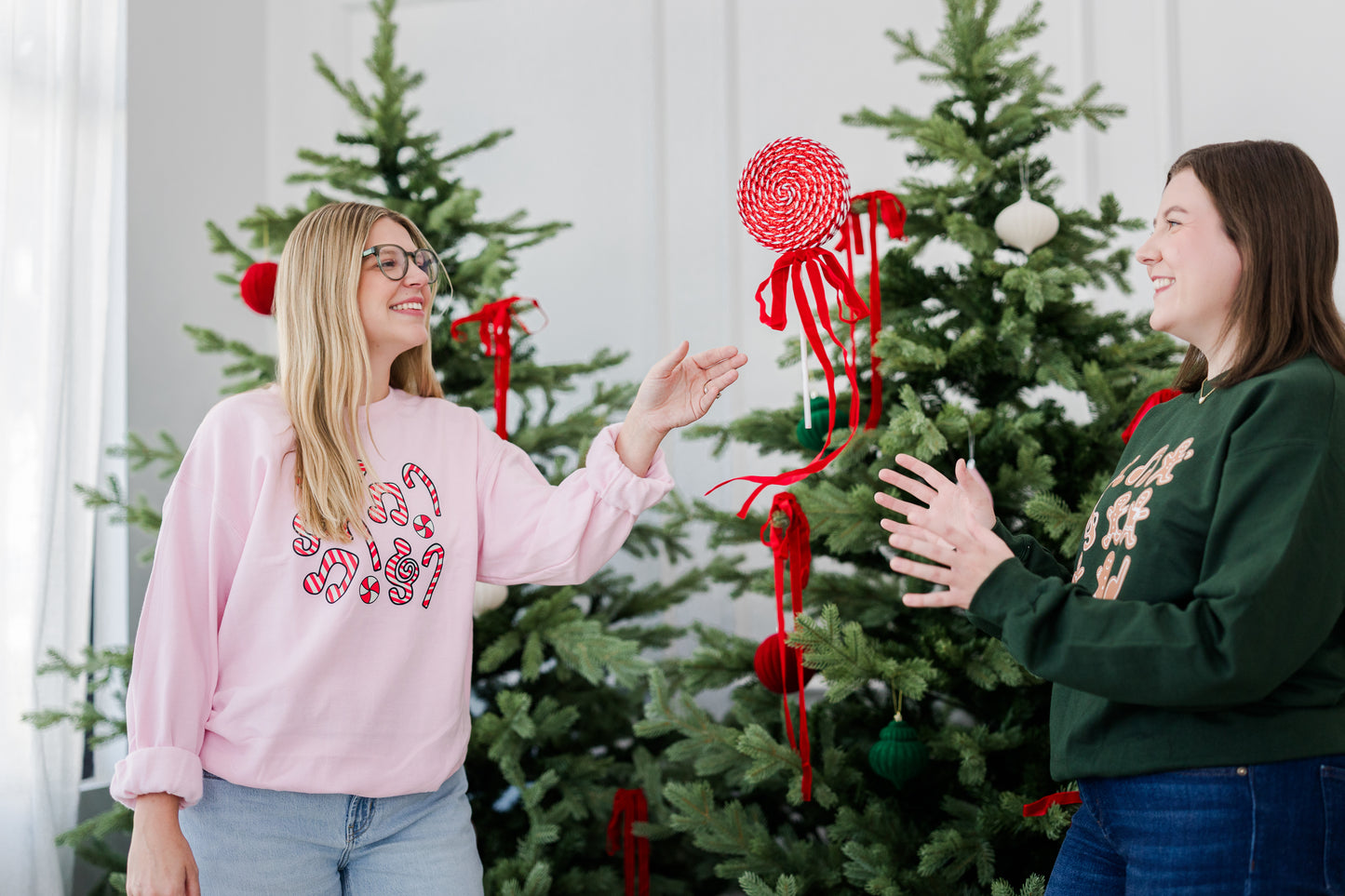 Candy Cane Sweatshirt