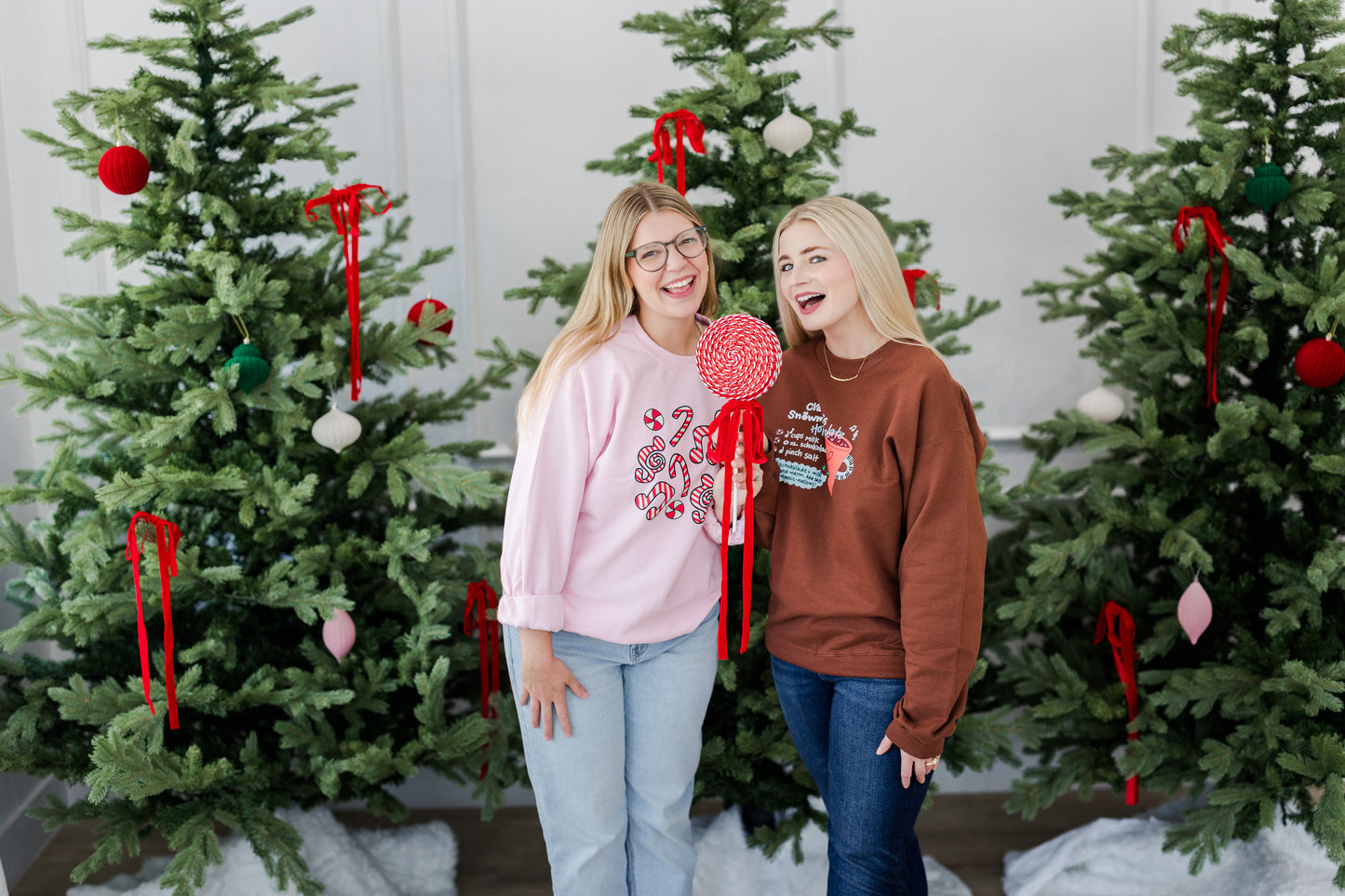Candy Cane Sweatshirt