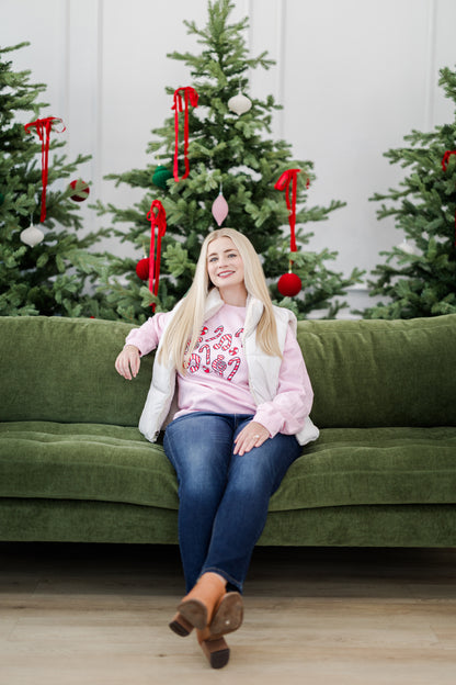 Candy Cane Sweatshirt