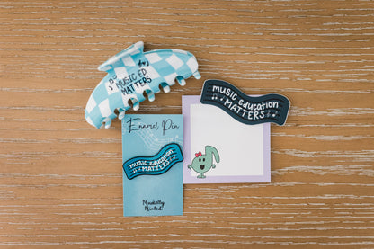 Music Education Matters Enamel Pin