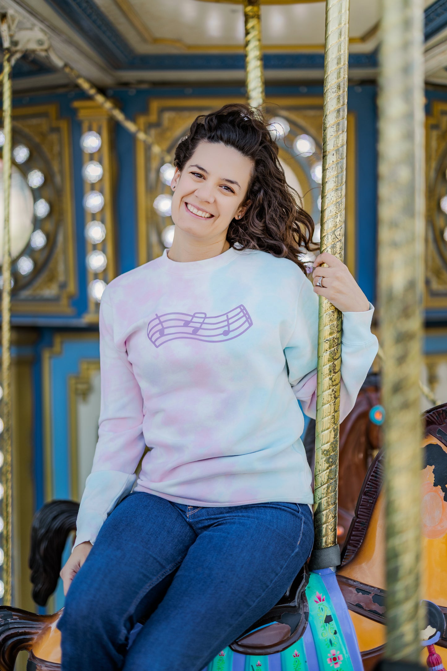 Cotton Candy Melodies Sweatshirt