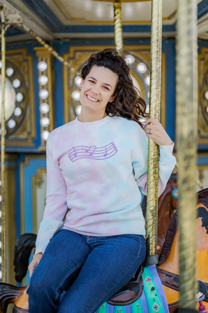Cotton Candy Melodies Sweatshirt