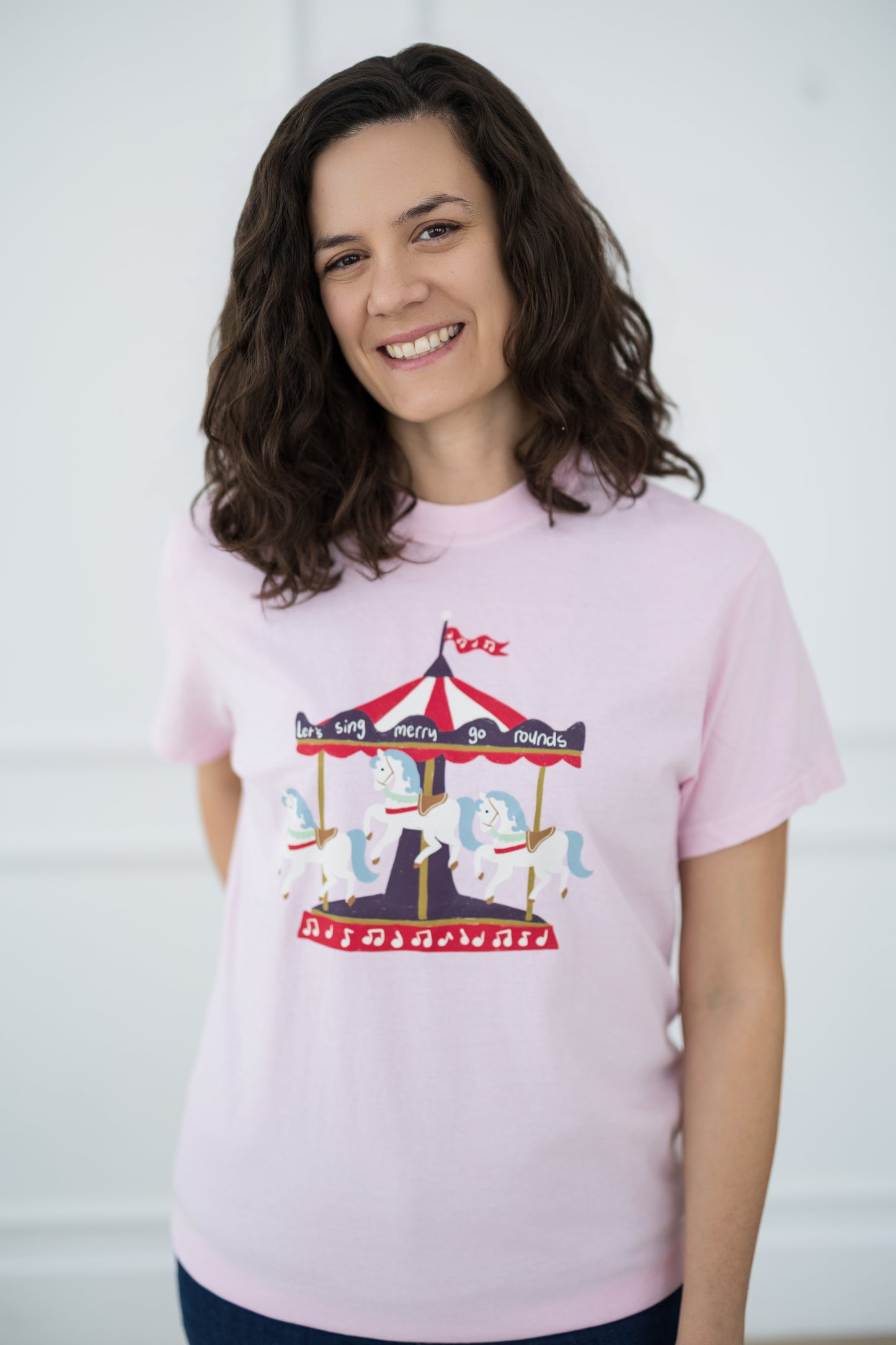 Let's Sing Merry Go Rounds T-Shirt