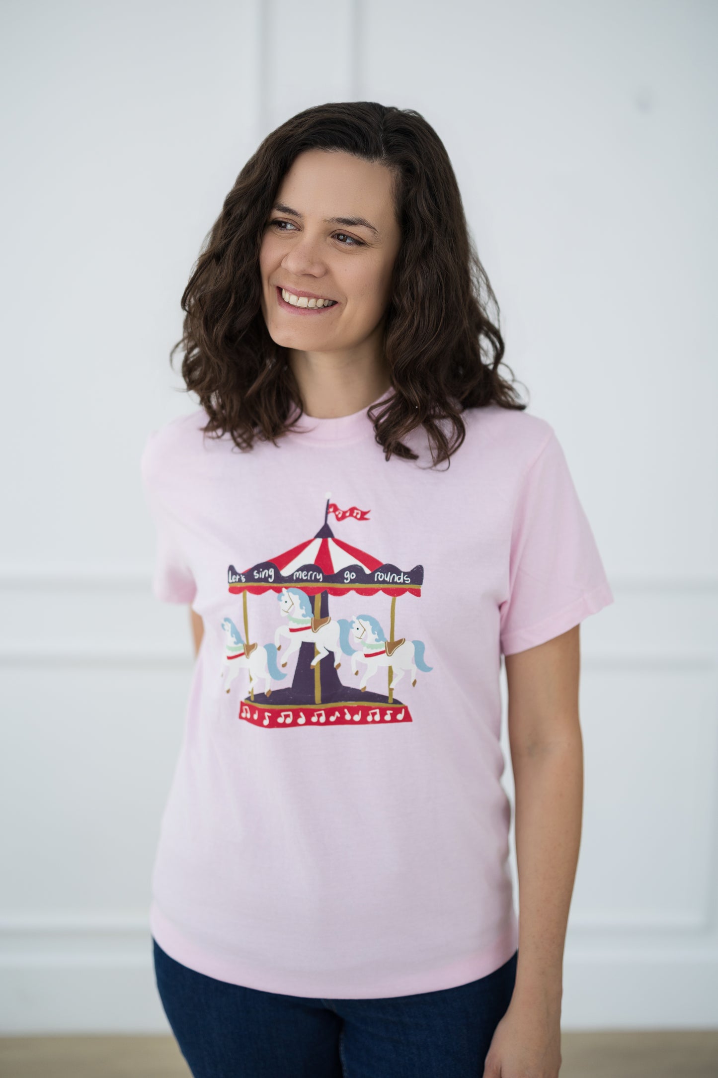 Let's Sing Merry Go Rounds T-Shirt