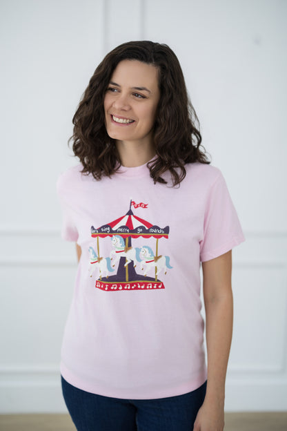 Let's Sing Merry Go Rounds T-Shirt