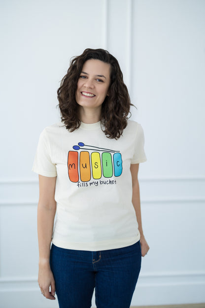 Music Fills My Bucket T-Shirt