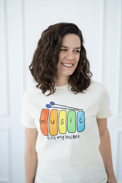 Music Fills My Bucket T-Shirt