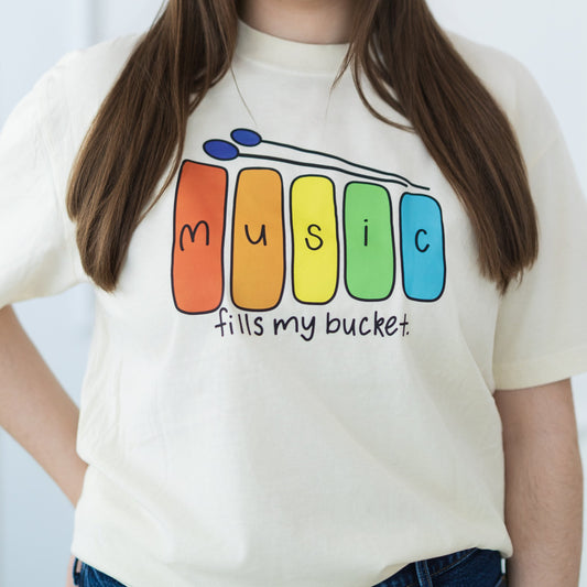 Music Fills My Bucket T-Shirt