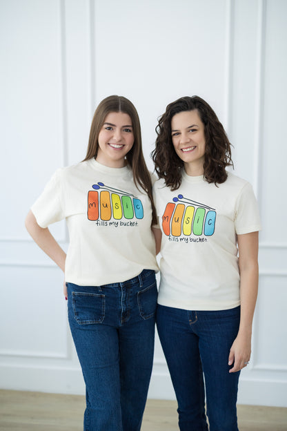 Music Fills My Bucket T-Shirt