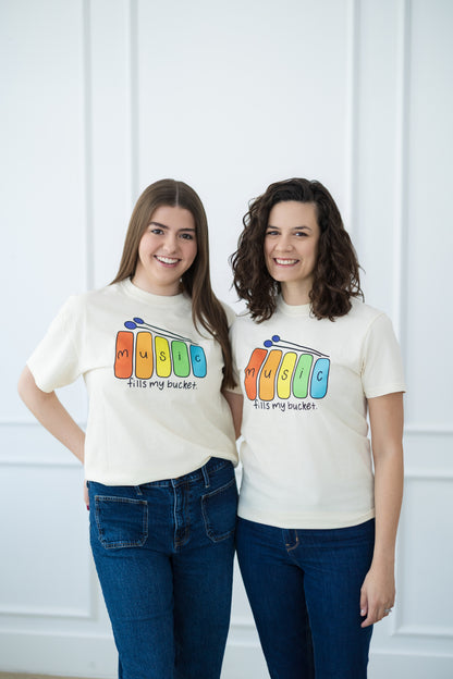 Music Fills My Bucket T-Shirt