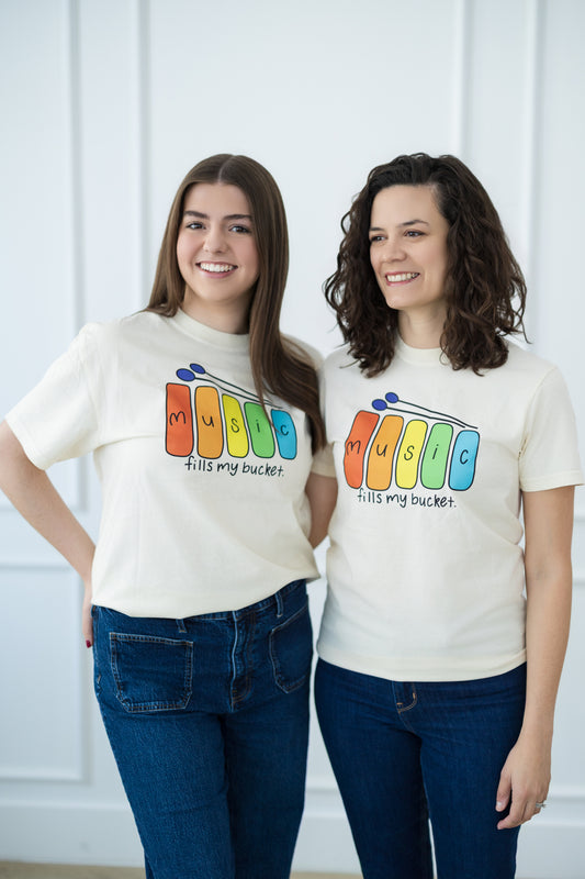 Music Fills My Bucket T-Shirt