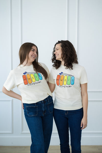 Music Fills My Bucket T-Shirt