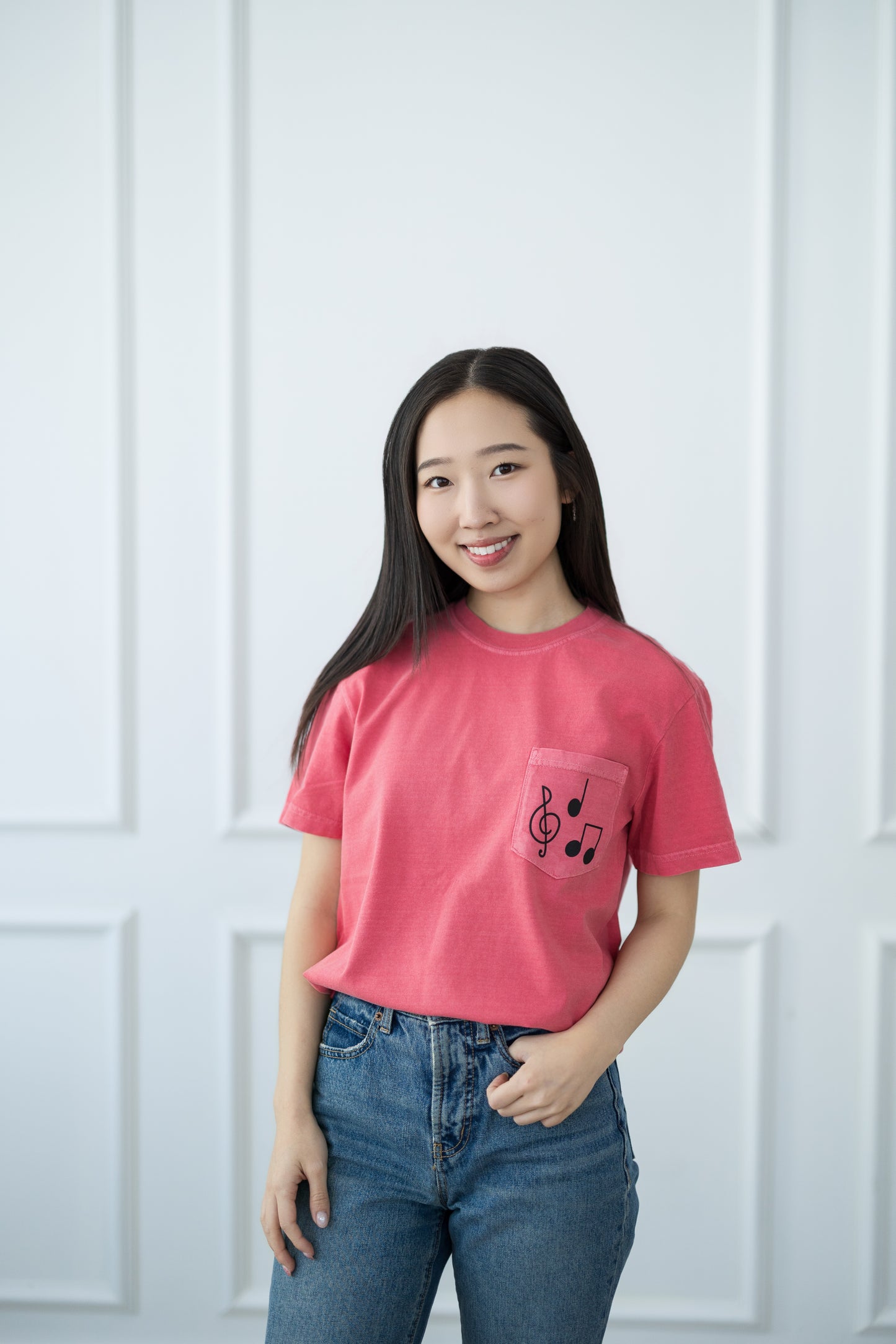 Music Note Pocket T-Shirt