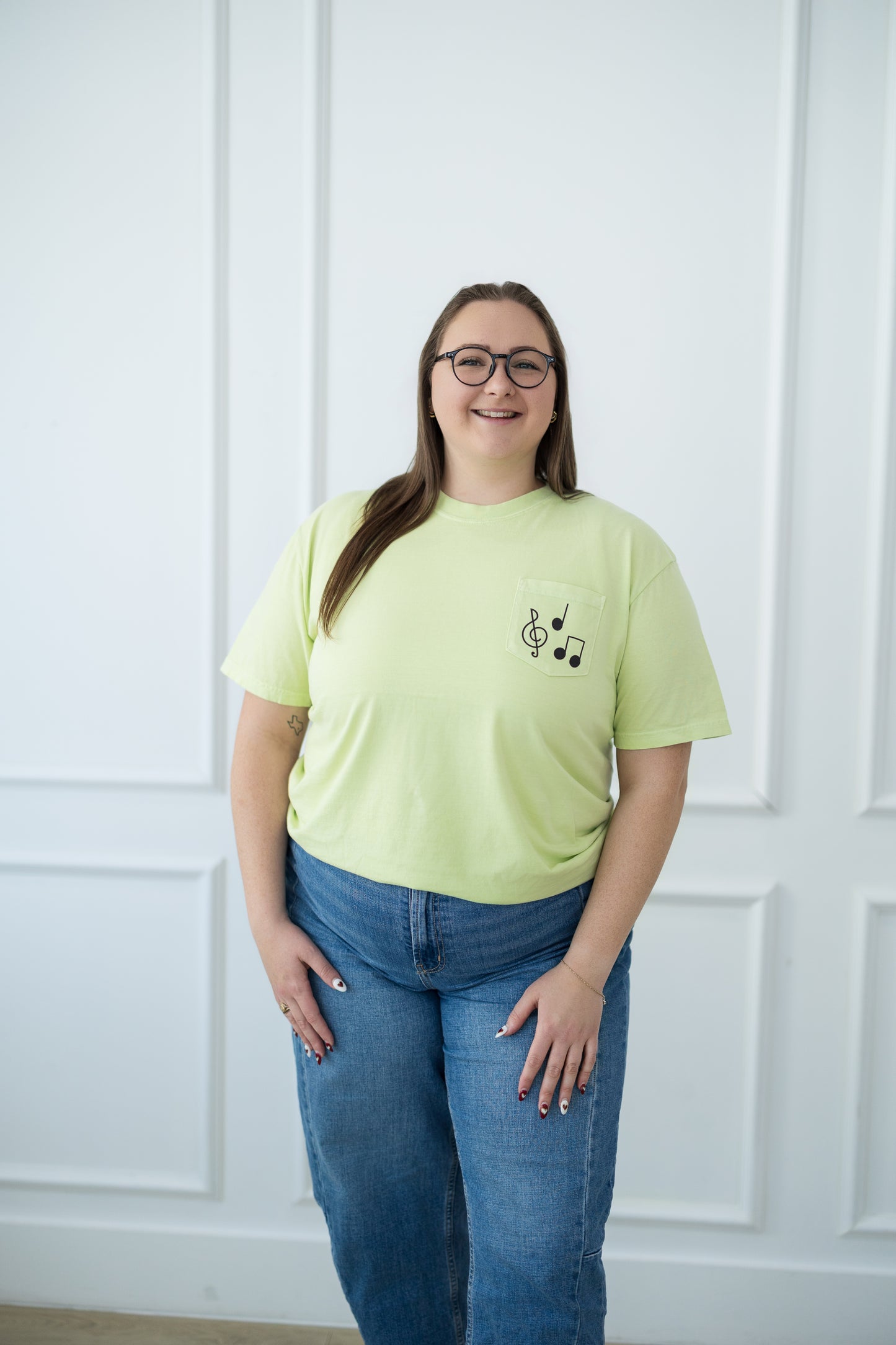 Music Note Pocket T-Shirt