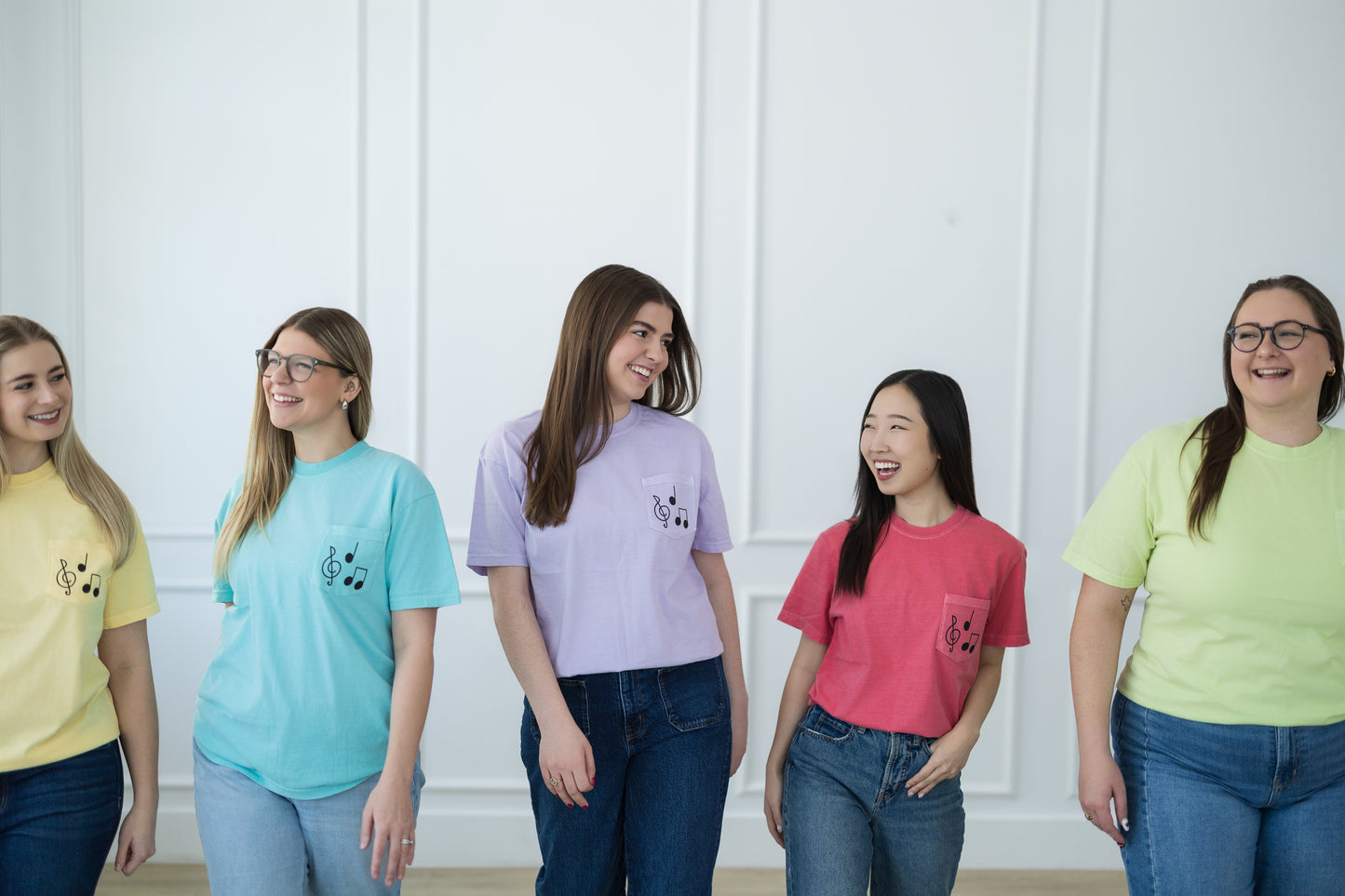 Music Note Pocket T-Shirt