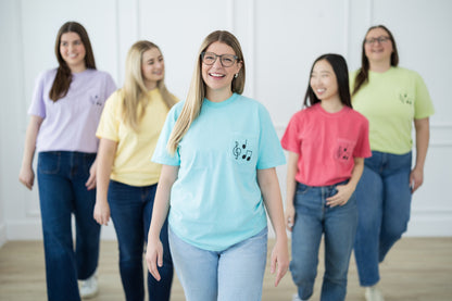 Music Note Pocket T-Shirt