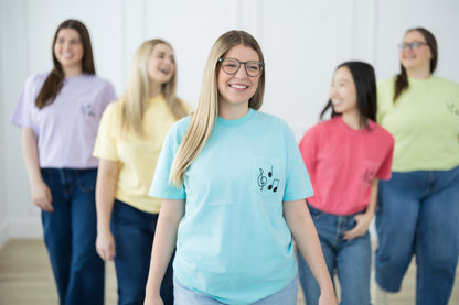 Music Note Pocket T-Shirt