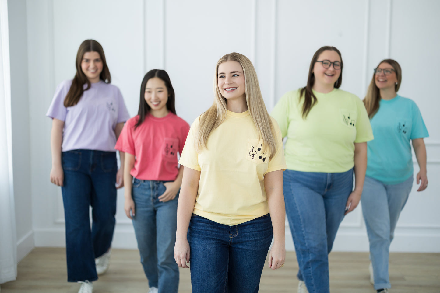 Music Note Pocket T-Shirt