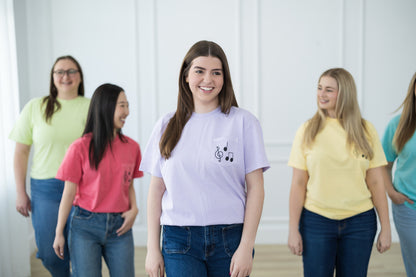 Music Note Pocket T-Shirt