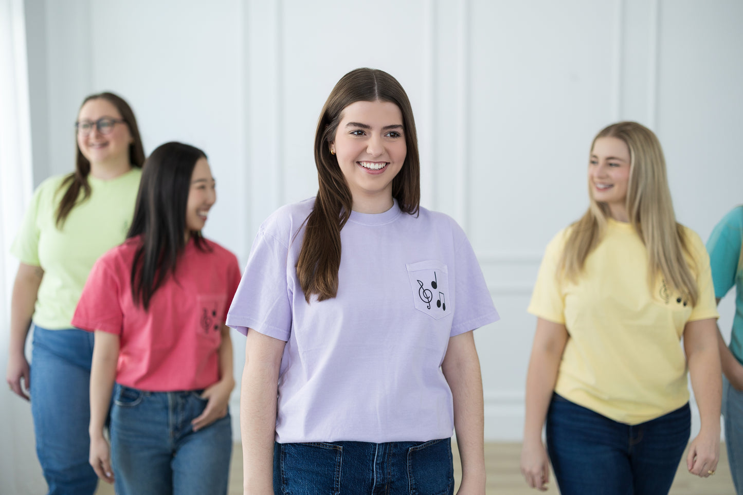 Music Note Pocket T-Shirt