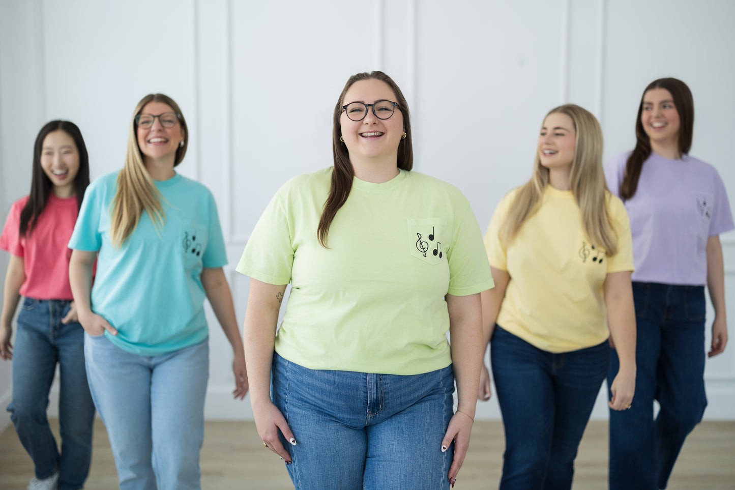 Music Note Pocket T-Shirt