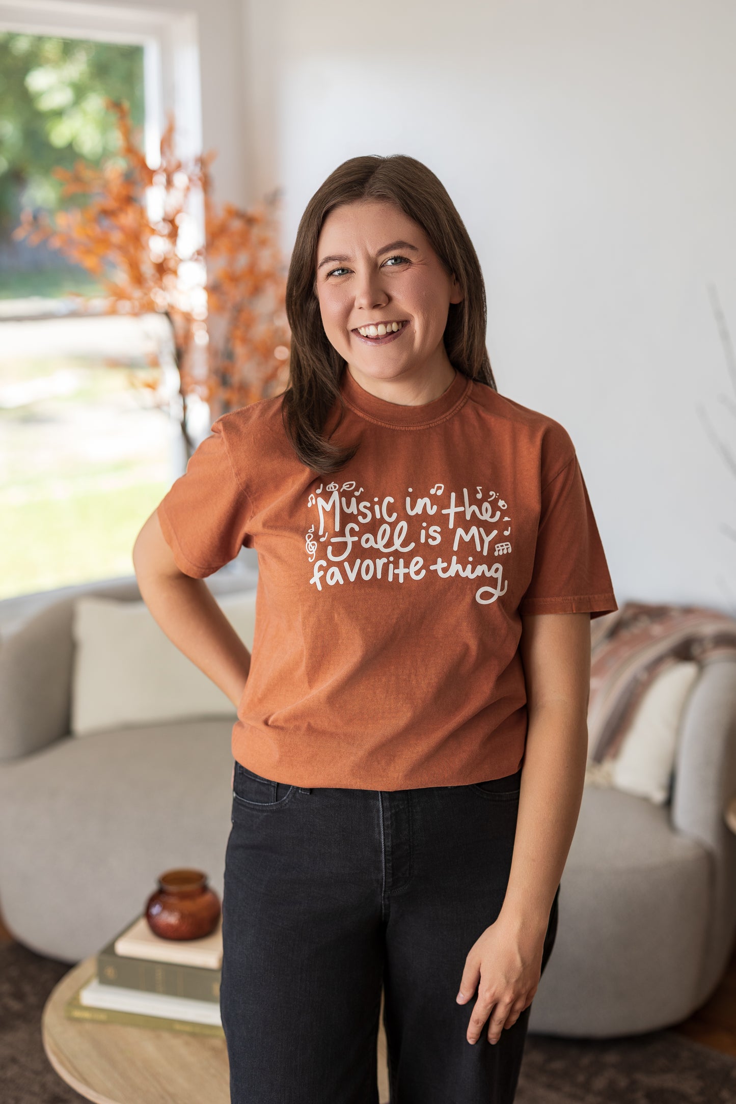 Music in the Fall is My Favorite Thing T-Shirt