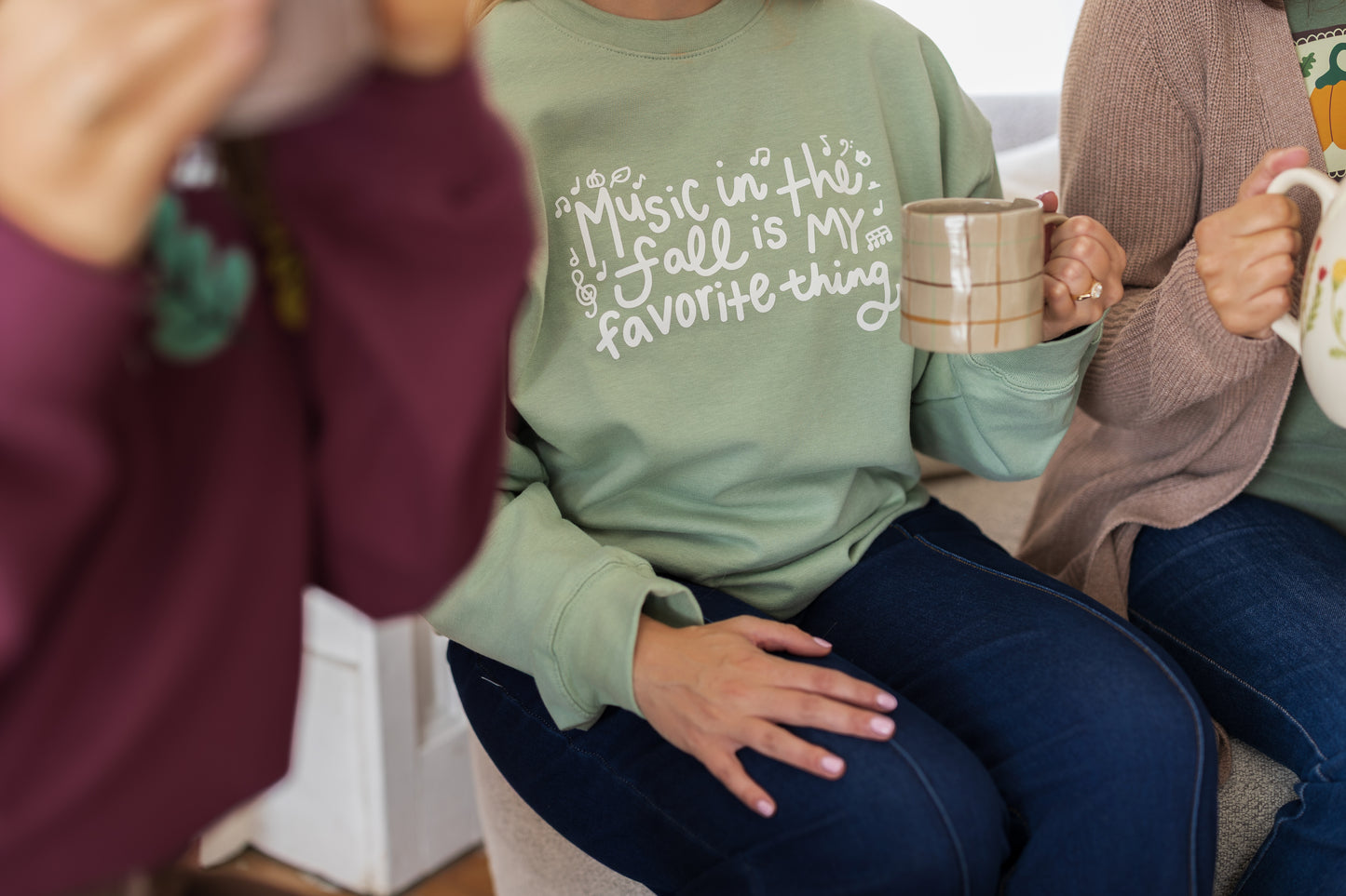 Music in the Fall is My Favorite Thing Sweatshirt