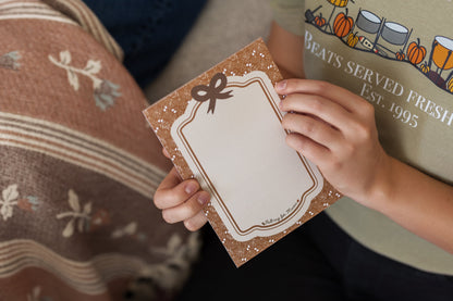 Falling For Music Notepad
