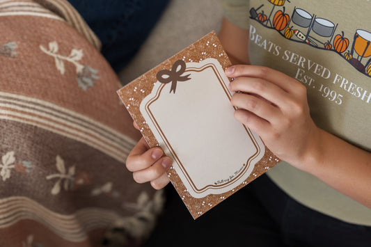 Falling For Music Notepad