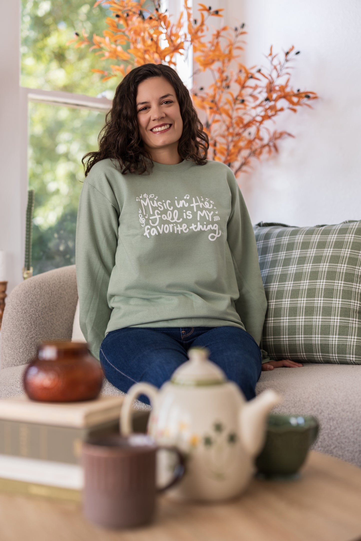 Music in the Fall is My Favorite Thing Sweatshirt