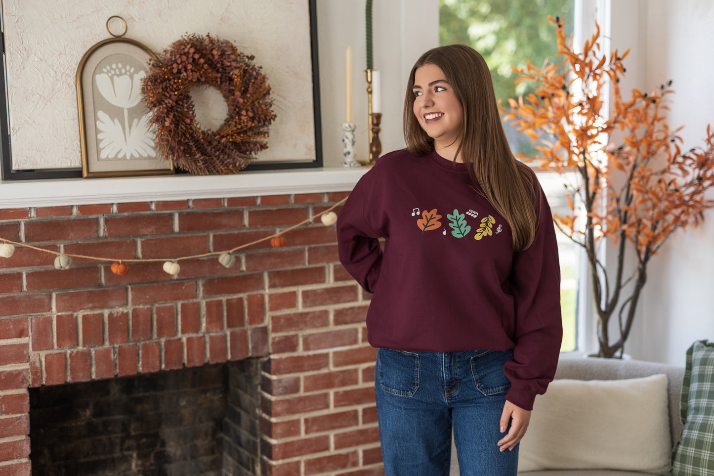 Autumn Leaves Sweatshirt