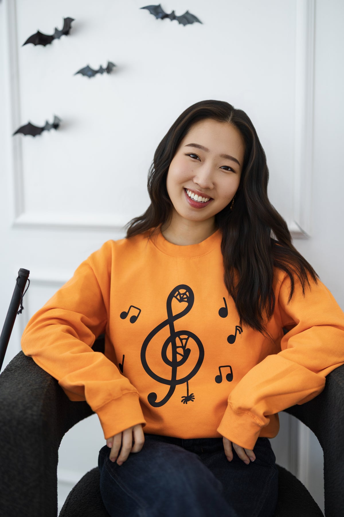 Spider Treble Clef Sweatshirt