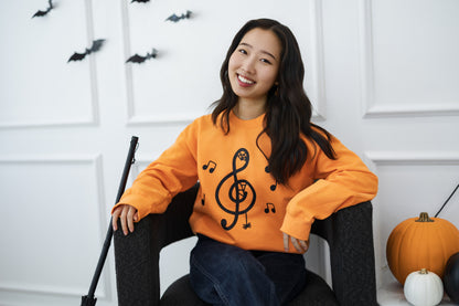 Spider Treble Clef Sweatshirt
