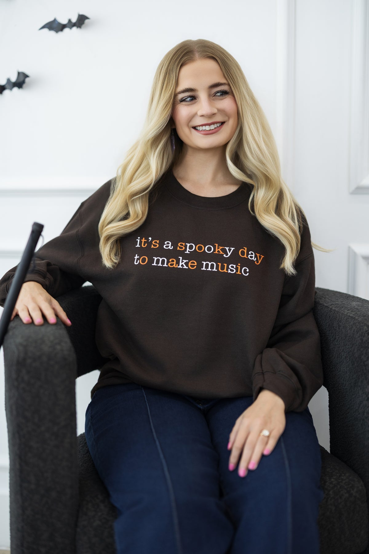 It's a Spooky Day to Make Music Sweatshirt