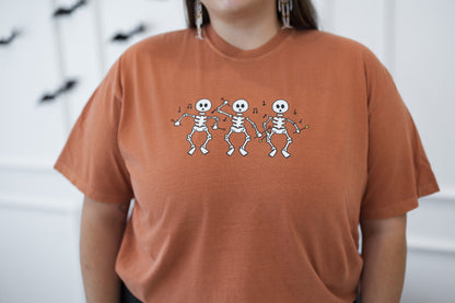 Marimba Skeletons T-Shirt